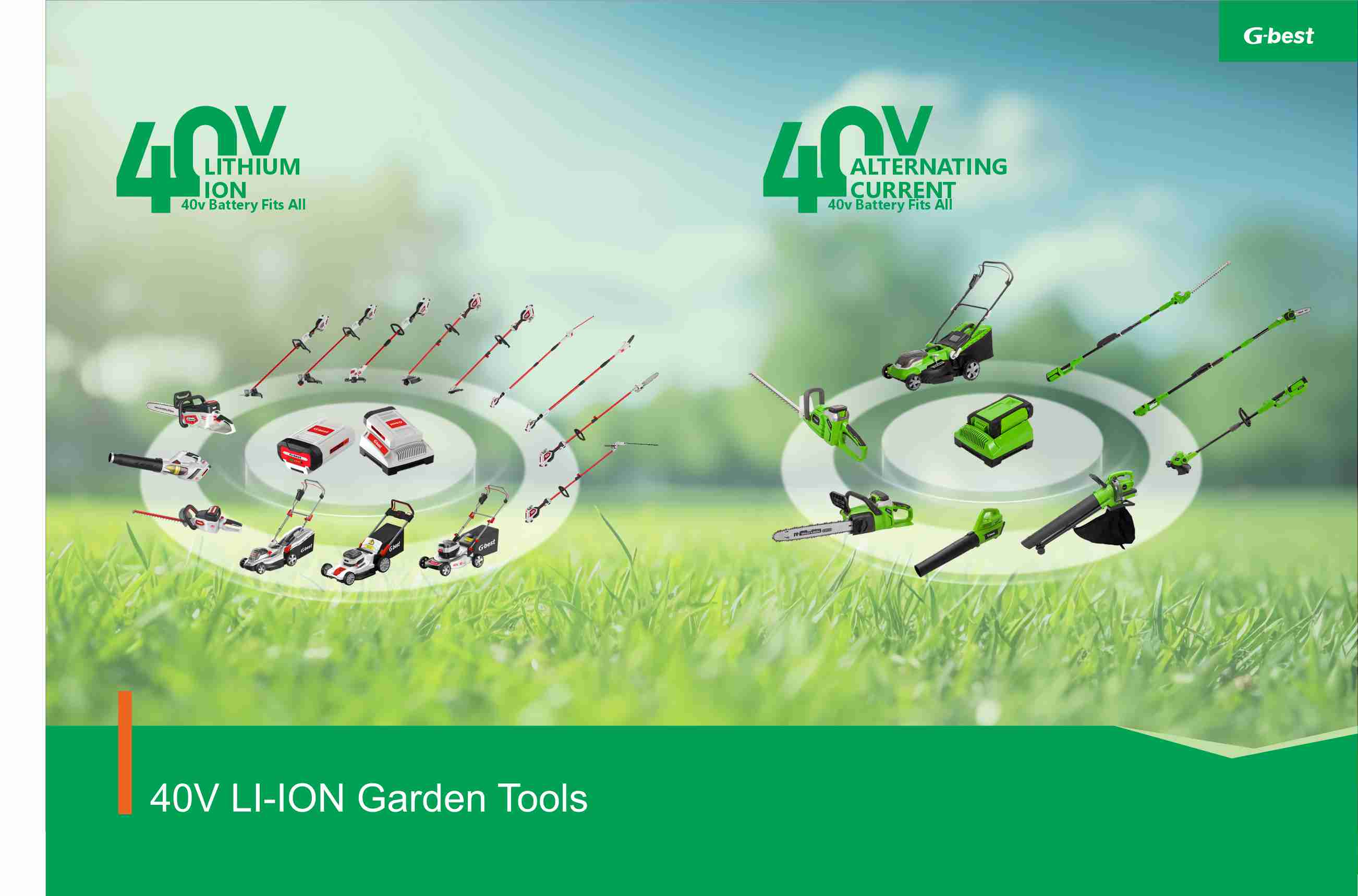20V Li-Ion Garden Tools